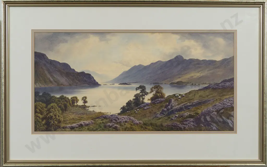 Donald A Paton (1879 - 1949) - Heathertime - Loch Ailort Image 1++