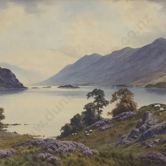Donald A Paton (1879 - 1949) - Heathertime - Loch Ailort