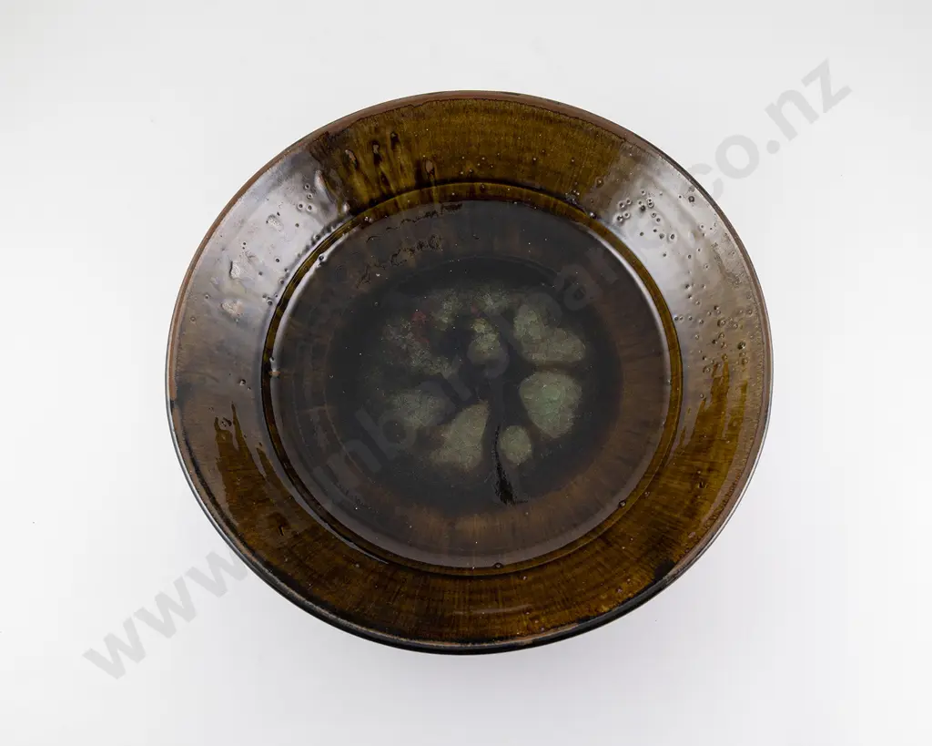 Len Castle Large Shallow Bowl Image 1++