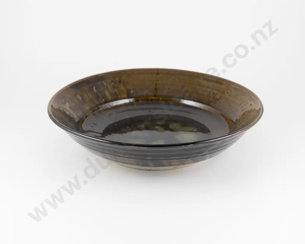 Len Castle Large Shallow Bowl Image 1++