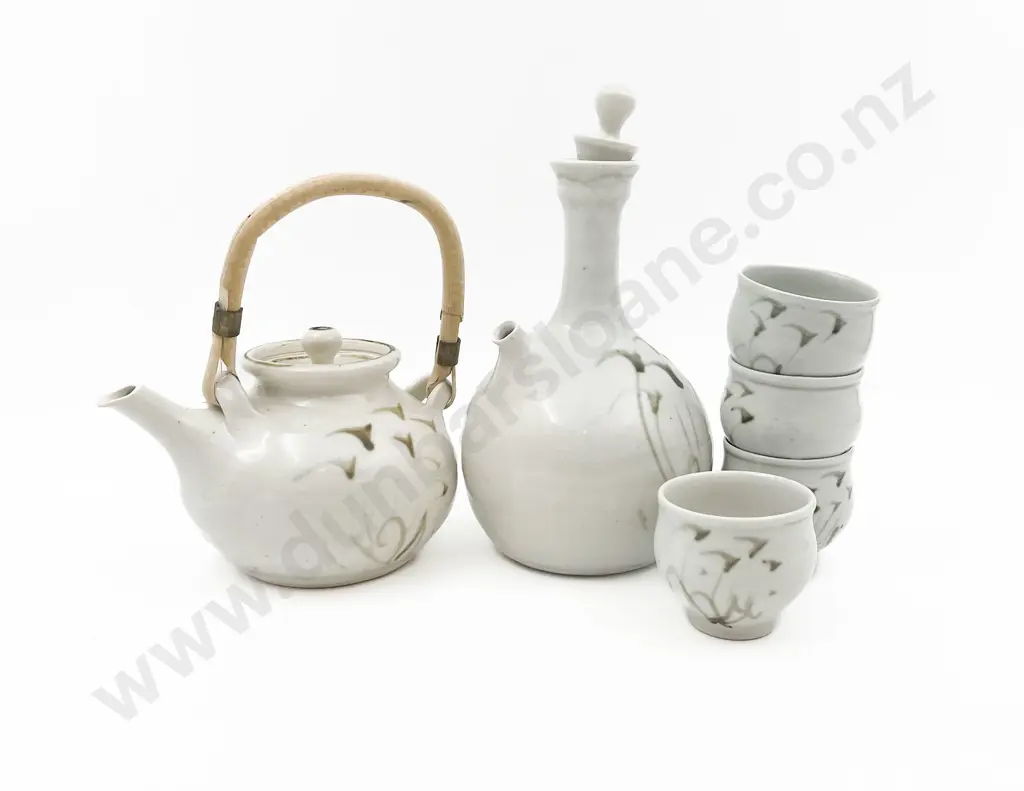 Small Pottery Tea Set Image 1++