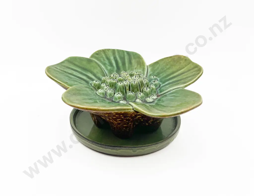 Bob Steiner Glazed Floral Form Image 1++