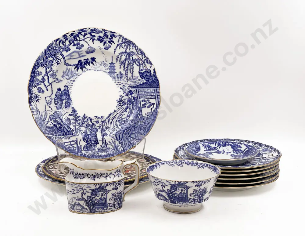 Quantity of Assorted Blue and White RCD China Image 1++