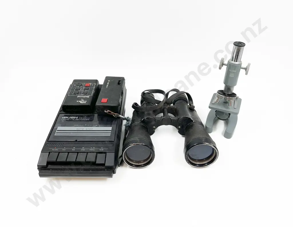 Small Quantity of Assorted Including Microscope and Binoculars etc Image 1++