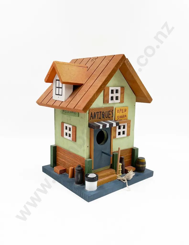 Bird House in the Form of Antique Shop Image 1++