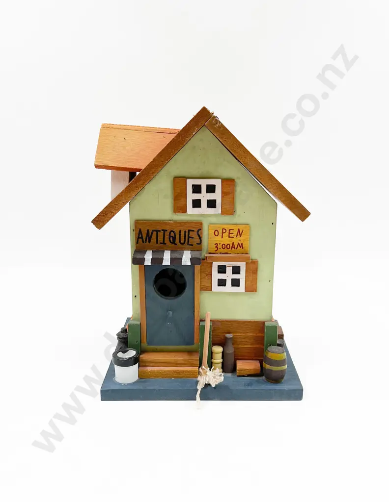 Bird House in the Form of Antique Shop Image 1++