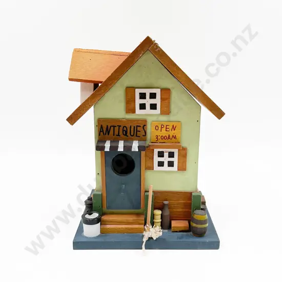 Bird House in the Form of Antique Shop