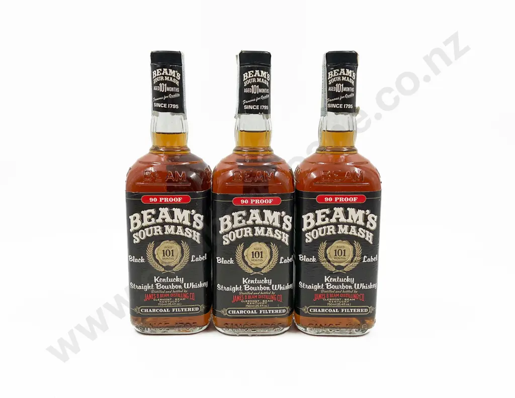 Three 750ml Beams Sour Mash Image 1++