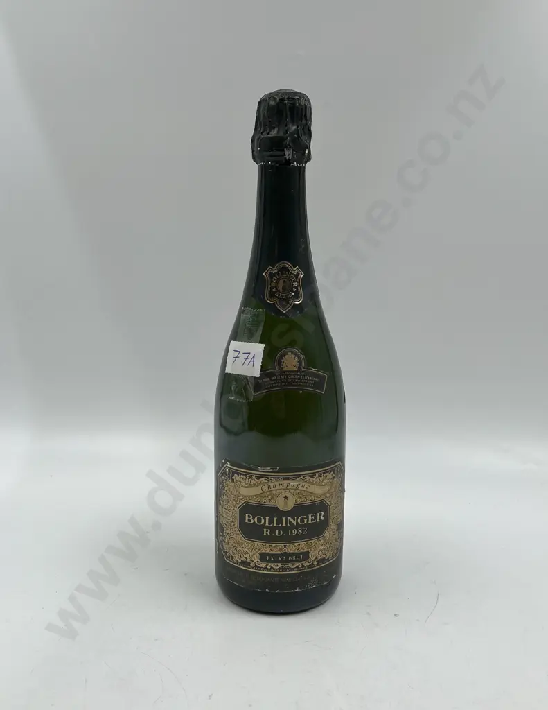 Bollinger Extra Brut 1982 750ml Image 1++