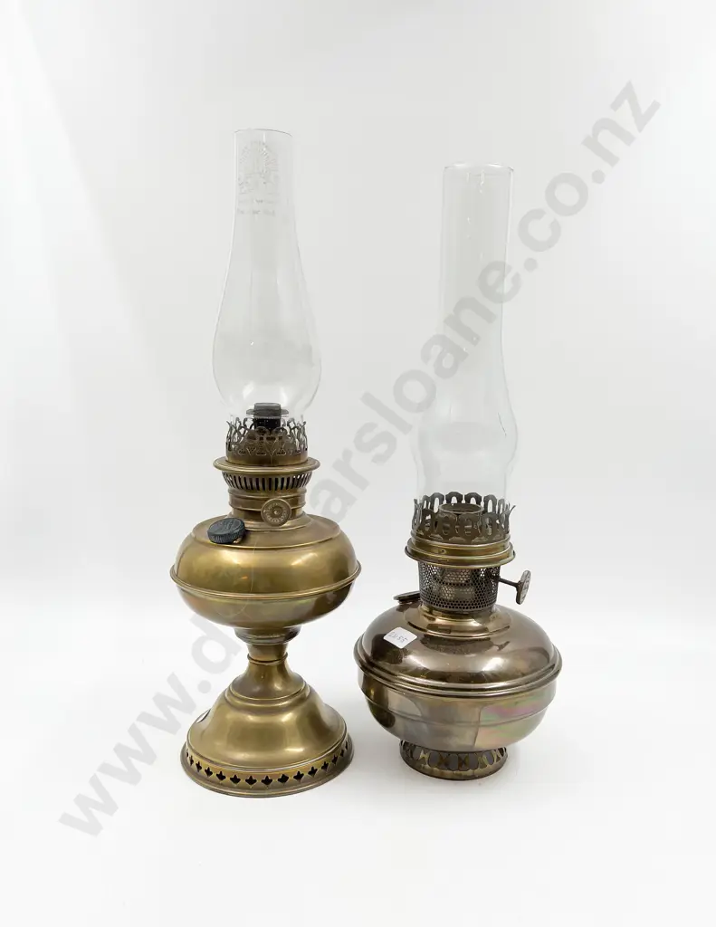 Two Kerosene Lamps Image 1++