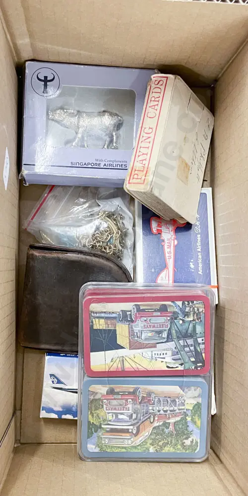 Small Quantity of Assorted Airline Advertising etc Image 1++