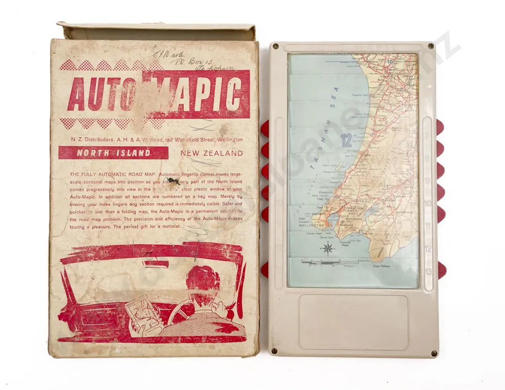 Vintage Auto Mapic North Island Image 1++