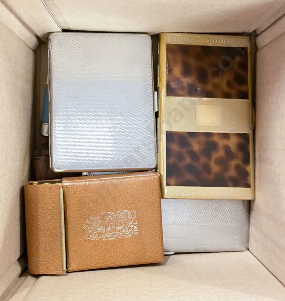Quantity of Assorted Cig Cases and Lighters Image 1++