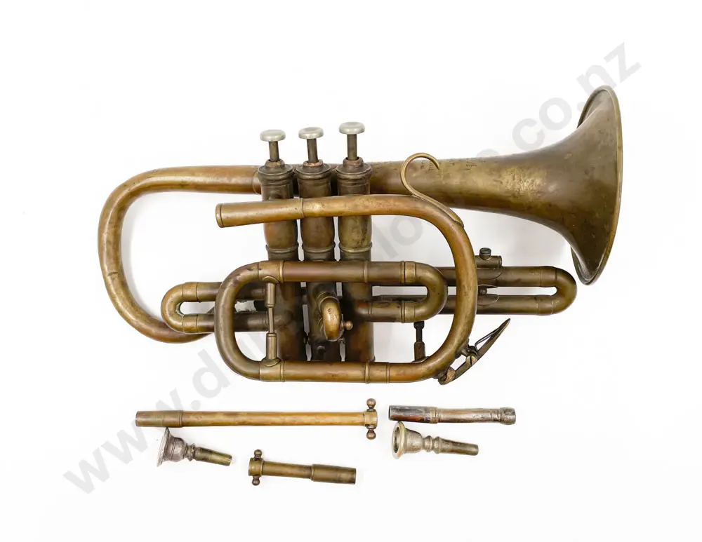 Vintage Wellington Made Trumpet Image 1++