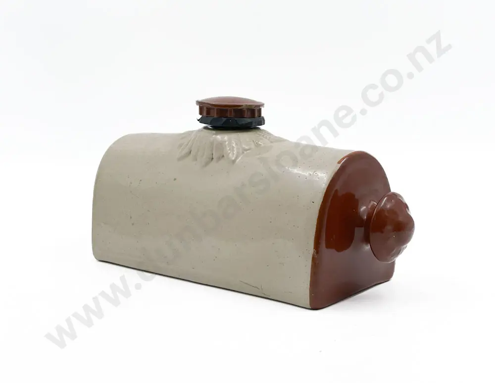 Vintage Stoneware Hot Water Bottle Image 1++