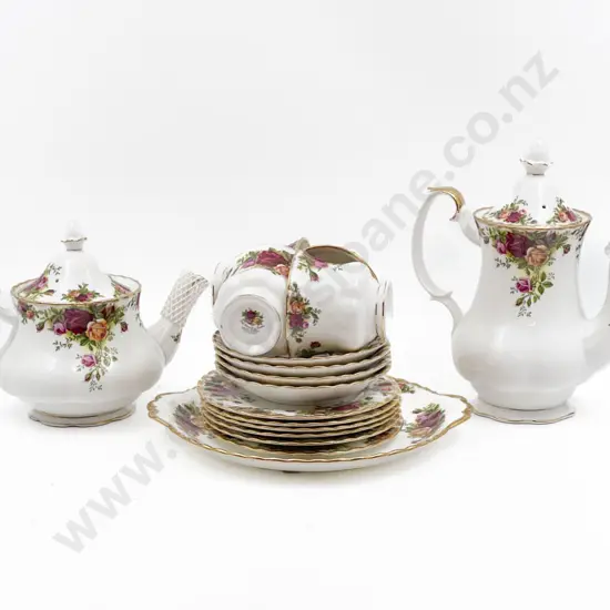 Large Quantity of Assorted Royal Albert "Old Country Roses" Tea China
