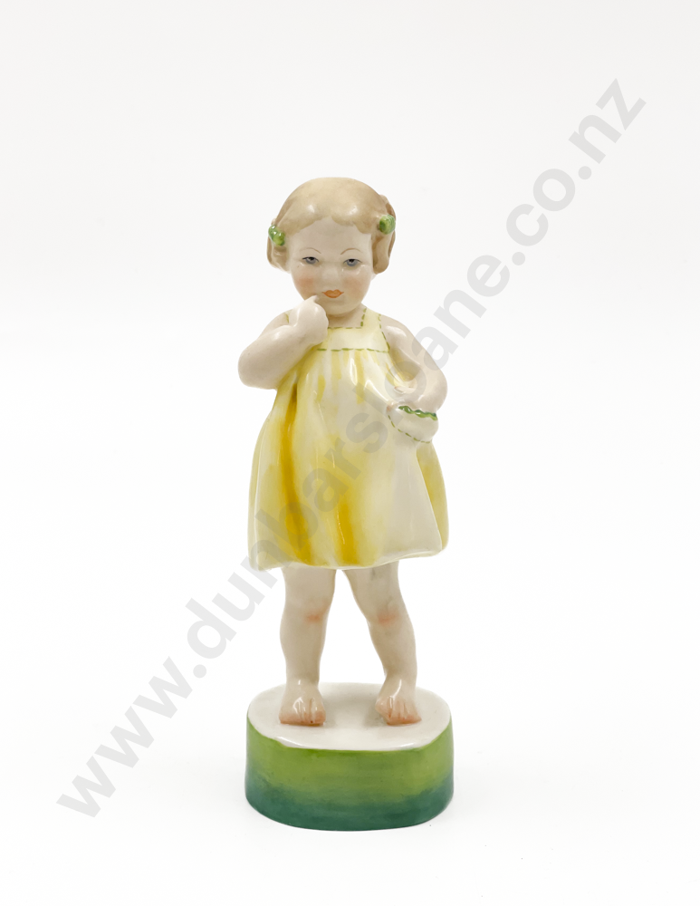 Royal Worcester Figure "Only Me" Image 1++