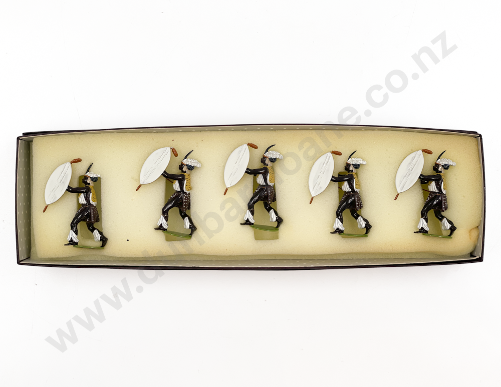 NZ Made Lead Figures " Zulu Regiment 1879" Image 1++