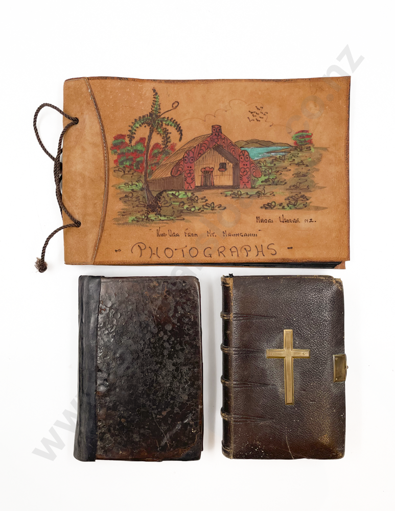 Photo Album Together with two Vintage Books Image 1++