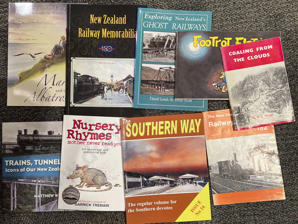 Nine Assorted Railway Reference Volumes Image 1++