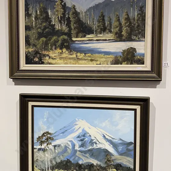 Two Oil on Board Works by R.P. Hull