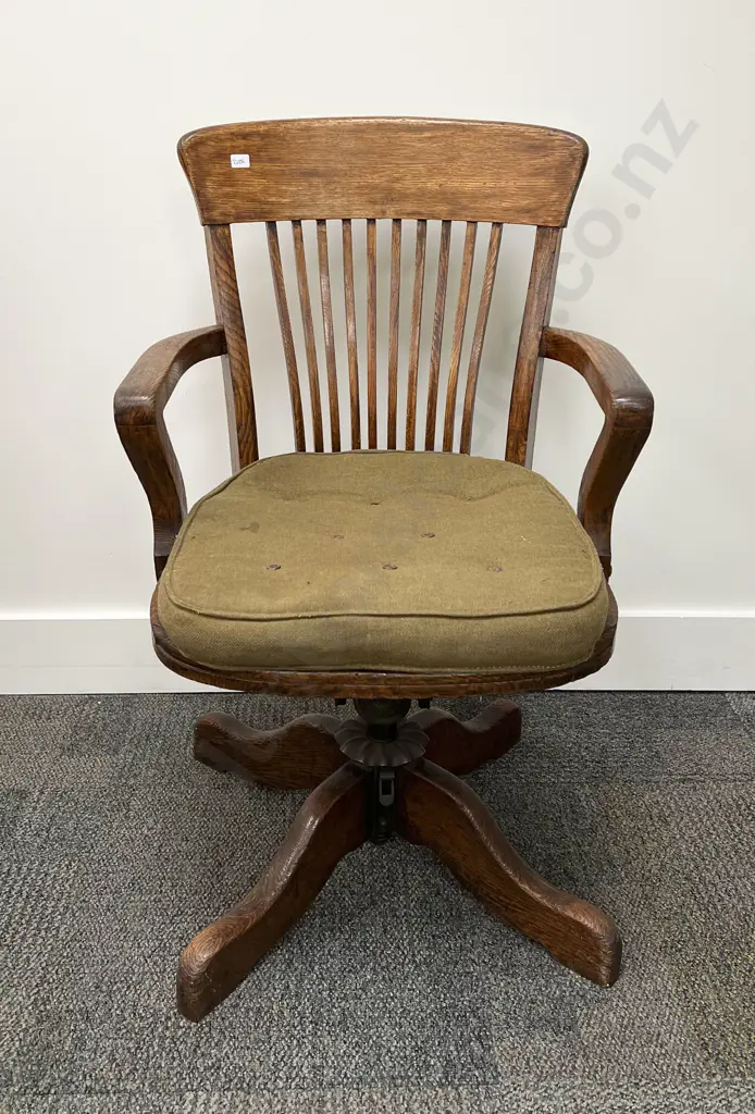 Oak Captains Chair Image 1++