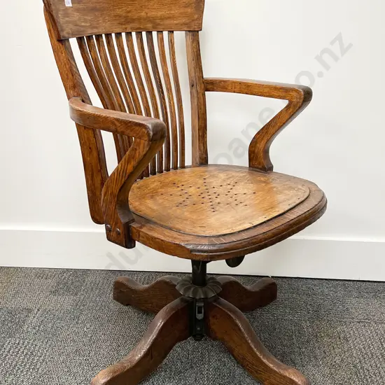 Oak Captains Chair