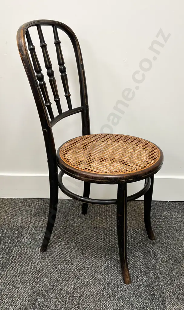 Victorian Ebonised Wycombe Seated Single Chair Image 1++