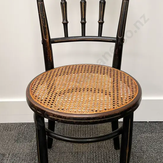 Victorian Ebonised Wycombe Seated Single Chair