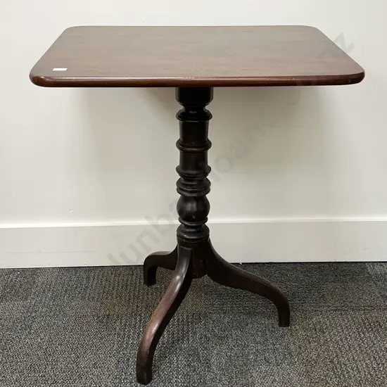Mahogany Regency Period Wine Table with Restored Surface