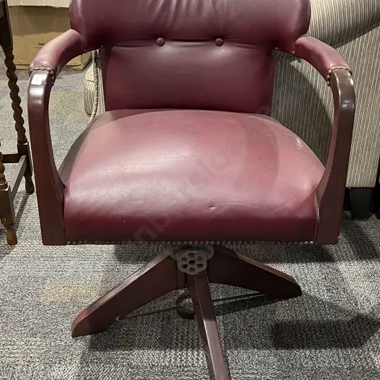 Leather Tub Chair