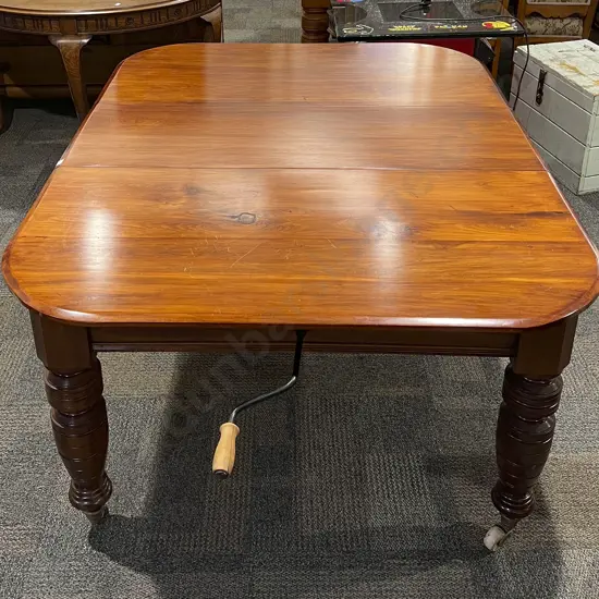 Colonial Kauri Extension Dining Table With 2 Extra Leaves