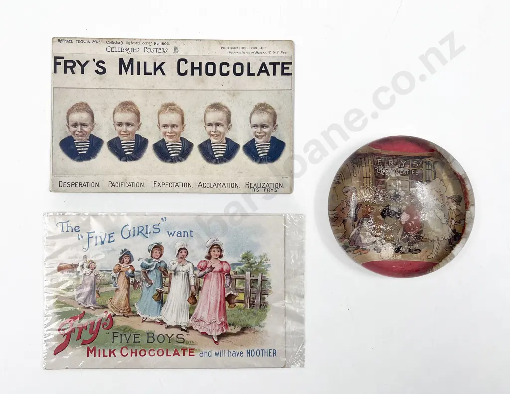 Victorian Fry's Advertising Collectables Image 1++