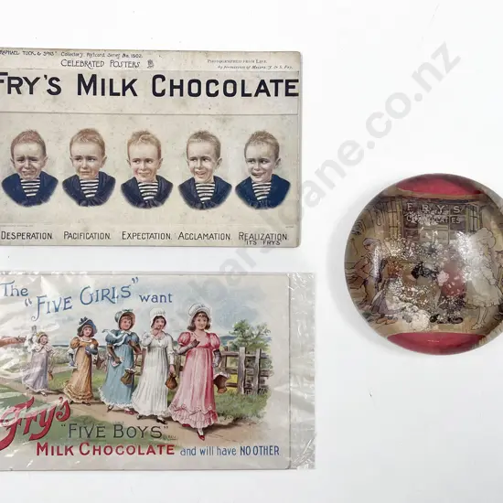 Victorian Fry's Advertising Collectables