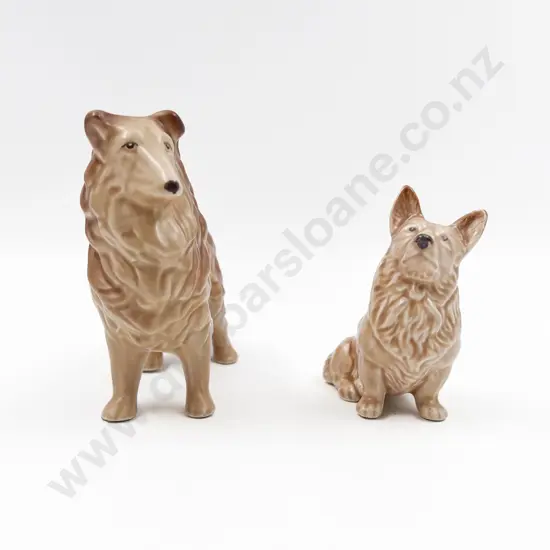 Two Sylvac Dogs