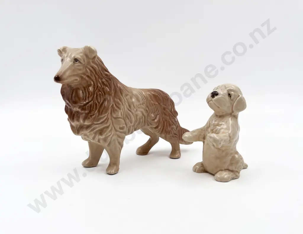 Two Sylvac Dogs Image 1++