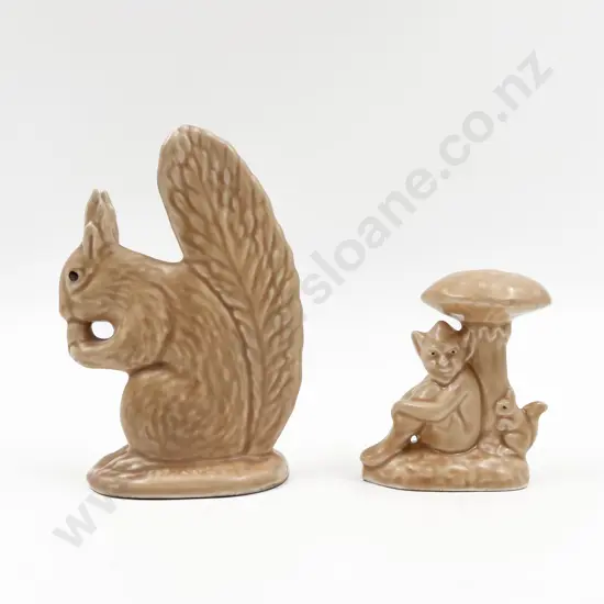 Sylvac Squirrel and Pixie