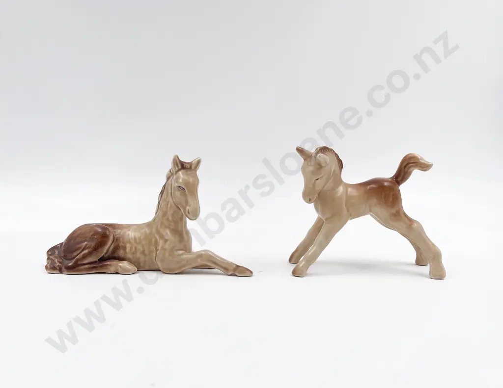 Sylvac Two Foal Models Image 1++