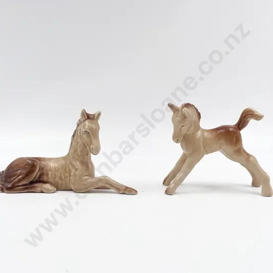 Sylvac Two Foal Models