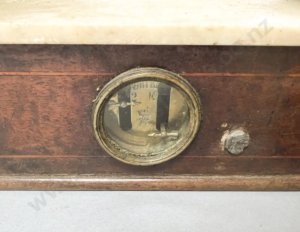 Brass and Wooden Apothecary Scales including Weights Image 1++