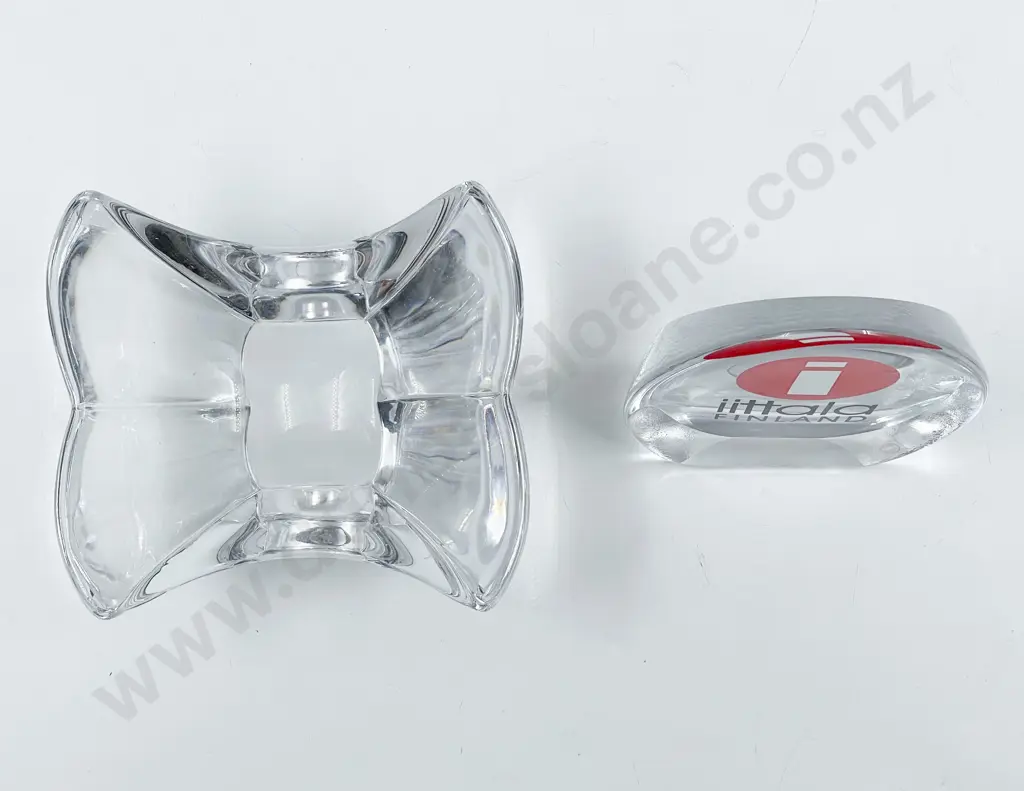 iittala Finland Glass Plaque and Other Image 1++