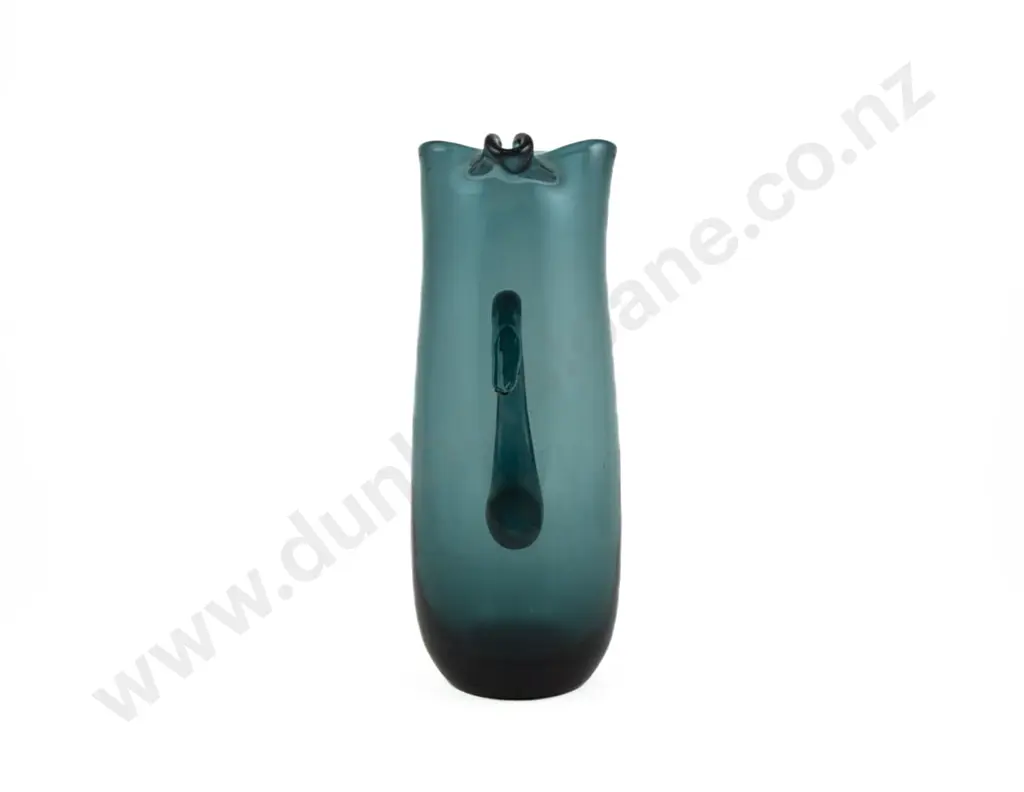 Whitefriars Geoffrey Baxter Sea Green Glass Lemonade/Water Jug Image 1++