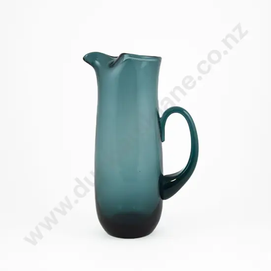 Whitefriars Geoffrey Baxter Sea Green Glass Lemonade/Water Jug