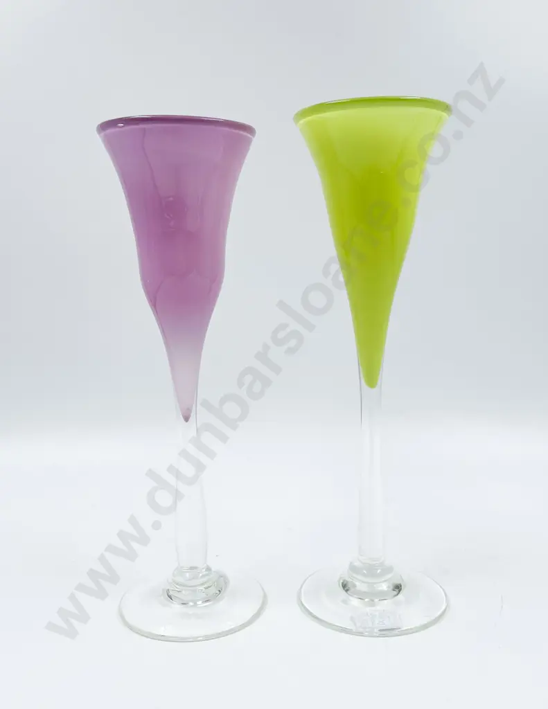 Two NZ L.Campbell Goblets Image 1++