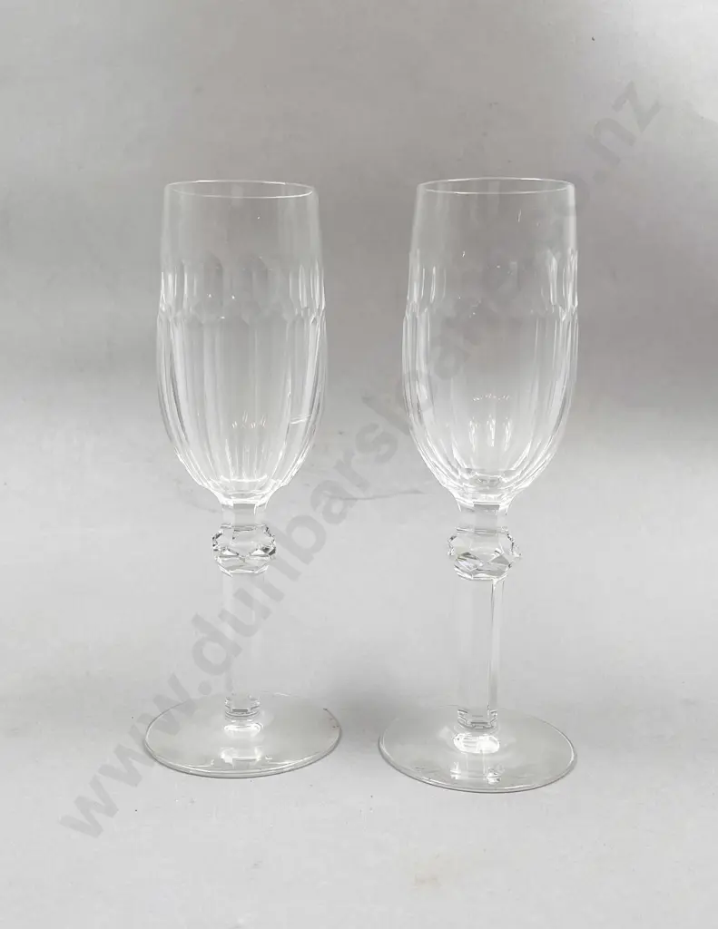 Ten Irish Waterford Curraghmore Pattern Champagne Flutes Image 1++