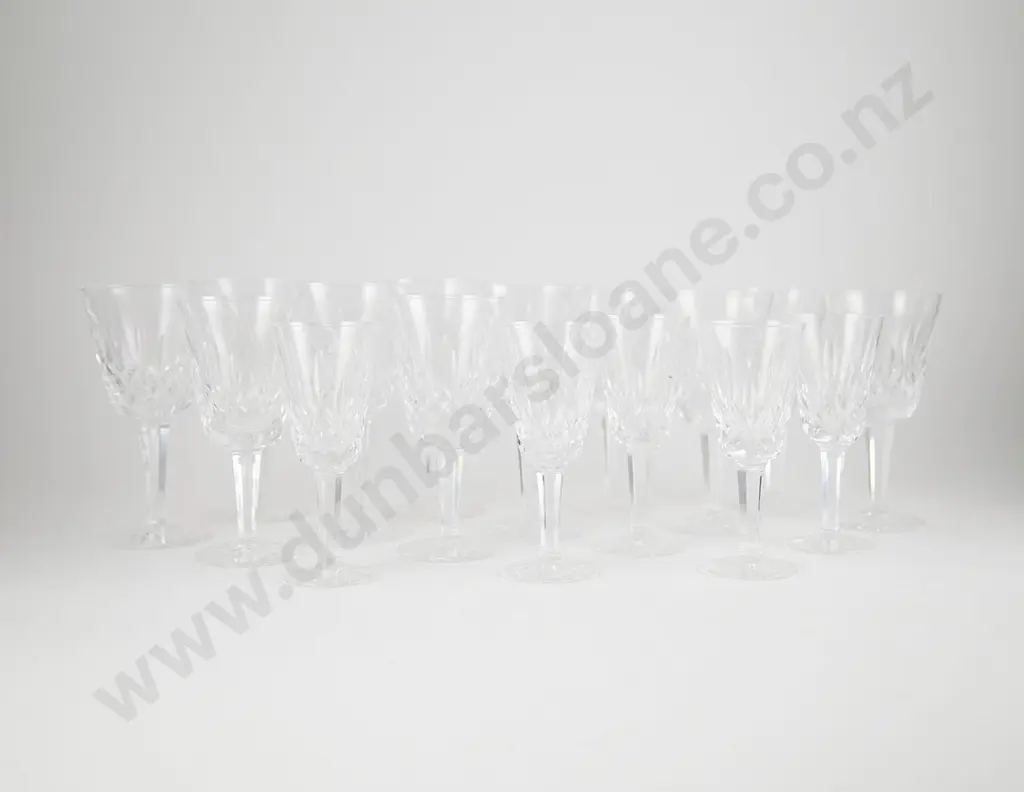 Waterford Crystal Goblets in Lismore Pattern Image 1++