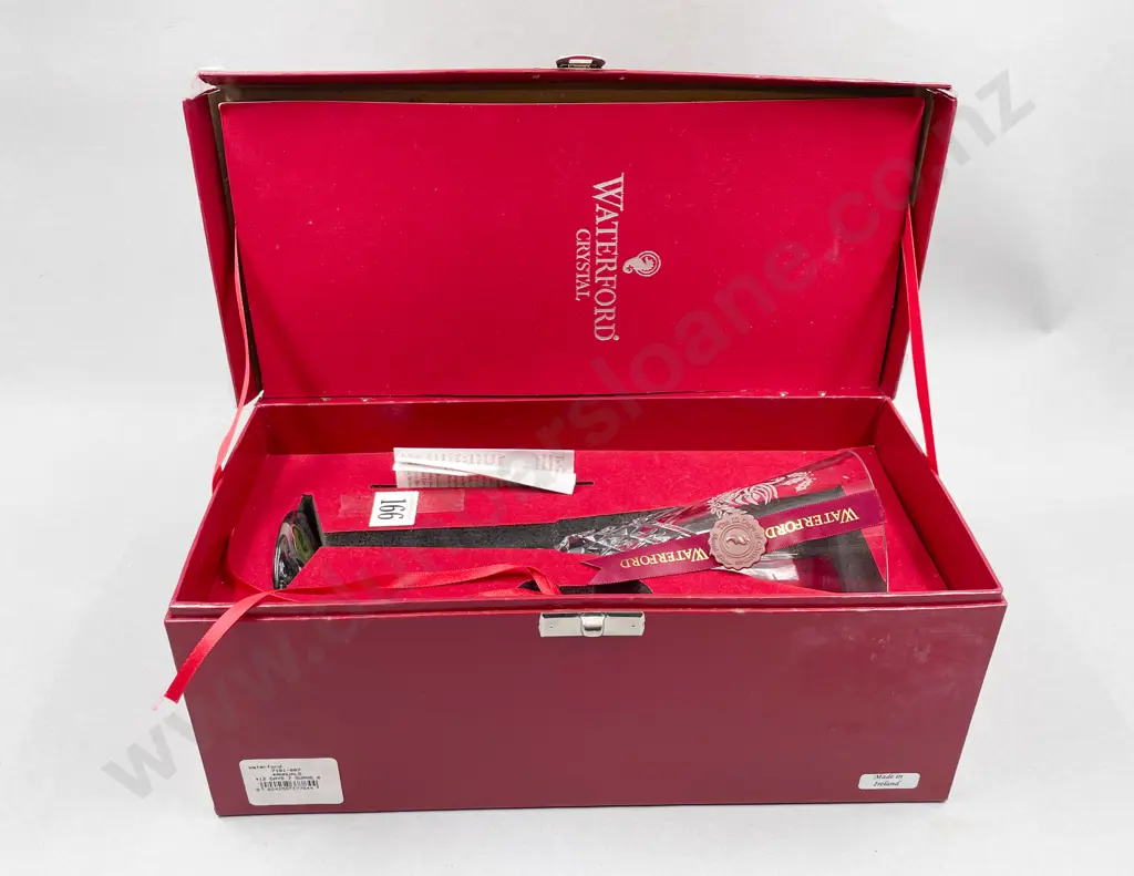 Boxed Waterford Crystal Limited Edition Christmas Goblet Image 1++