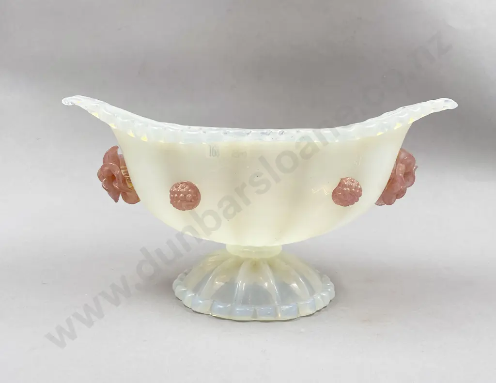 Late Victorian Opalescent Table Bowl Image 1++