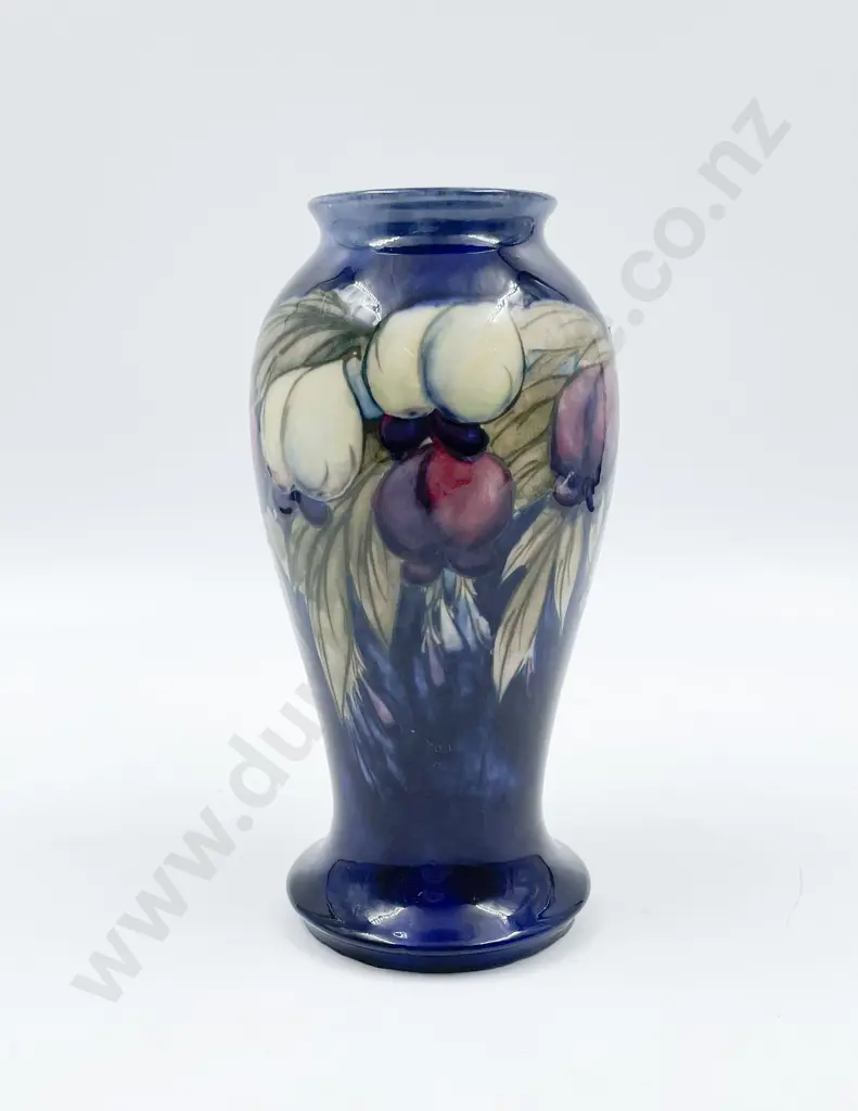 William Moorcraft Wisteria Pattern Vase Image 1++