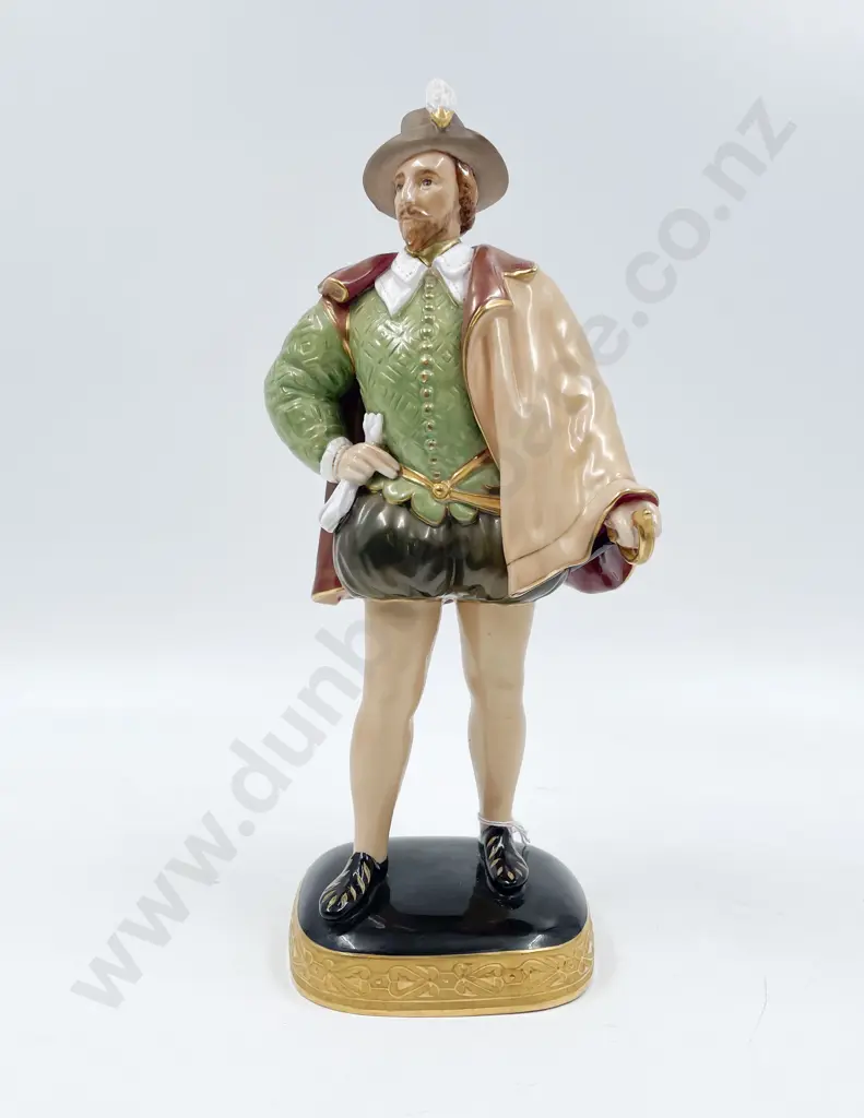 Royal Worcester Figure Sir Walter Raleigh Image 1++